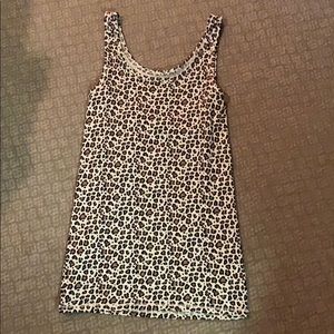 Cheetah print tank